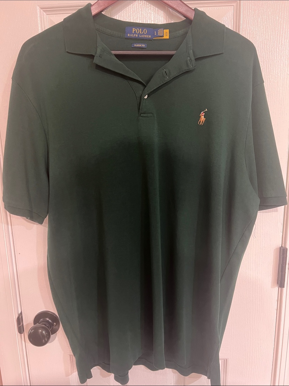 Polo by Ralph Lauren Men’s Forest Green Short-Sleeve Polo